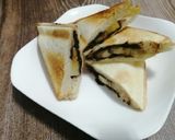 香蕉巧克力-熱壓吐司的食譜步驟5照片