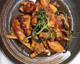 A picture of step 5 of Three Cup Chicken Thighs.