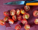 A picture of step 1 of Italian Appetiser - Tomato Basil Bruschetta.