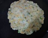 A picture of step 5 of Rice masala roti.