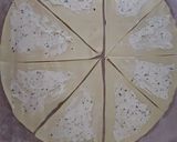 Une image de l'étape 3 de Croissants au saumon.