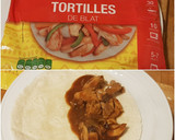 Foto del paso 6 de la receta: Fajitas de muslo de Pollo con Cebolla, Pimiento y Champiñones