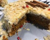 Foto del paso 13 de la receta Tarta de zanahoria y chocolate blanco para el 100 cumple de Carmelita 👵🏼🍰🎄(thermomix)