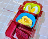 Foto langkah ke 1 dari resep Bekal Daycare PAUD - Bekal TK - Telur, Pancake Mini - Buah.