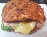 A picture of step 5 of My Toasted Cheesy Bap Sandwich. 😀.