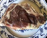 A picture of step 1 of California Farm Beef Joint for One: End of Rib Eye Cut.