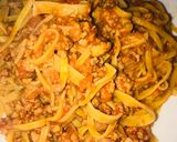 Pas rețetă Tăițel de casă cu sos ragù bolognese 2 fotografie