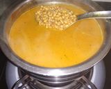 A picture of step 3 of Chole ki sabji.