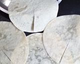 A picture of step 3 of Homemade stuffed roti Tortilla.