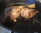 A picture of step 2 of California Farm Lambshanks in Rosewater and Honey.