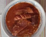 2037.Fermentált káposzta füstölt hússal gerslivel recept fázis 6 fotója