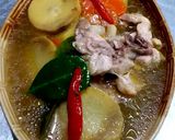 รูปขั้นตอนการทำที่ 4 ของ ไก่ต้มหน่อไม้สด