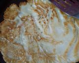 A picture of step 2 of Soya wrap Pancake.