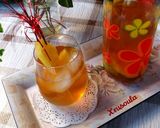 Φωτογραφία βήματος 3 της συνταγής Κρύο τσάι 🍹 με ανανά 🍍 και λεμόνι 🍋