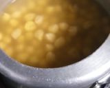 A picture of step 1 of Chole with smily puri.