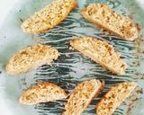 A picture of step 12 of Apple Oats Biscotti.