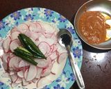 A picture of step 2 of Radish in Fish Curry (semi dry).