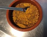 Une image de l'étape 1 de Harengs à l'ail,épices antillaises et basilic frais.
