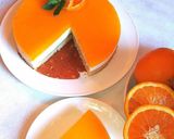 صورة لخطوة 4 من وصفة تشيز كيك بالبرتقال منعشة 🍊😋