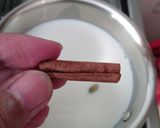 A picture of step 2 of Indian Masala Chai.