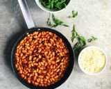 Foto del paso 3 de la receta Judías blancas con tomate y cuscús. Receta vegana