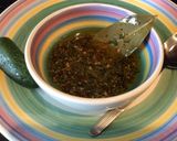 A picture of step 5 of Argentinian Style Chimichurri Sauces (2. Hot Chimichurri Sauce).