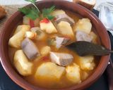Foto del paso 9 de la receta Guisado de patatas con atún