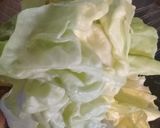 Foto del paso 1 de la receta: Hamburguesa rellena de muzzarella con vegetales y huevo KETO