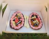 Foto del paso 5 de la receta: Medios huevos de Pascua rellenos