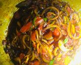 A picture of step 6 of Palm oil sauce.