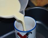 A picture of step 7 of Caramel Custard.