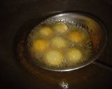 A picture of step 3 of Gulab Jamun.
