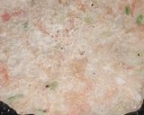 A picture of step 2 of Suji chila.