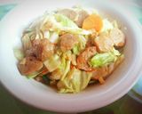 Foto langkah ke 3 dari resep Ca kol bakso saus tiram.