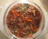 A picture of step 3 of Kimchi 🇰🇷.