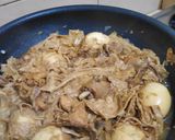 Foto langkah ke 5 dari resep Kembang Tahu Ayam Kecap.