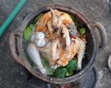 Hình bước làm 3 của món Gà đốt