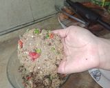A picture of step 6 of Peshawari Chapli Kebabs.