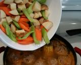 A picture of step 14 of Mexican Albondigas.