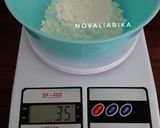 Foto langkah ke 2 dari resep Bolu Gulung Red Velvet Ekonomis.