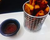 A picture of step 5 of Finger_Fish_fryWith#Sriracha_Ramen_Noodle #Soup.