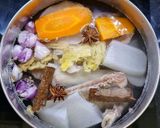 Hình bước làm 1 của món Phở bò