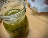 Foto del paso 1 de la receta Minipizzas caseras de pesto y rulo de cabra