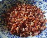 Foto del paso 1 de la receta: Menudo con garbanzos y punta de jamón a la hierbabuena
