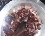 A picture of step 2 of Fried liver #authors marathon.