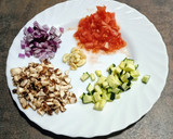 Foto del paso 1 de la receta: Arroz con pavo al ajillo