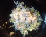 Foto del paso 1 de la receta: Fettuccini a la crema de verdeo con molleja