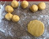Hình bước làm 6 của món HongKong Pineapple Buns (Bolo bao)