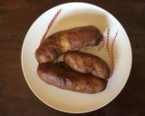 A picture of step 5 of California Farm Winter Braunschweiger Sausage.