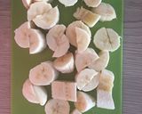 Banános fagylalt recept fázis 1 fotója
